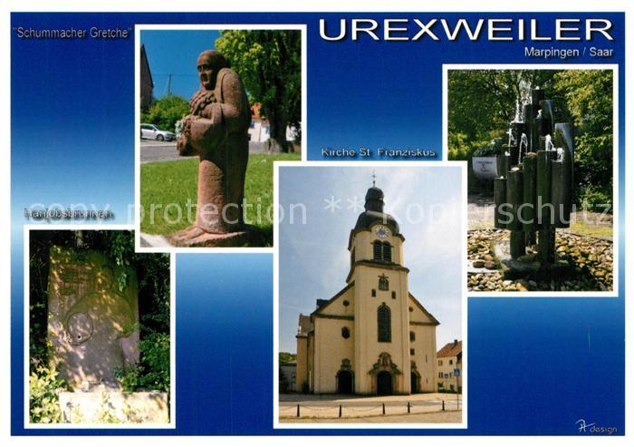 Urexweiler Marpingen Kirche Brunnen Schummacher Gretche