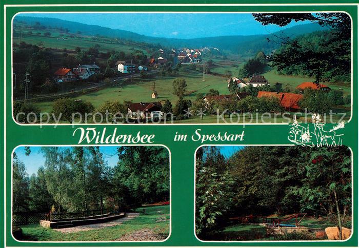 Wildensee Unterfranken Landschaftspanorama