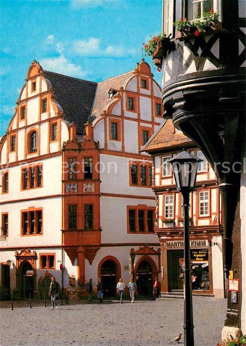 Alsfeld Hochzeitshaus 16. Jhdt. Historisches Gebaeude Marktplatz