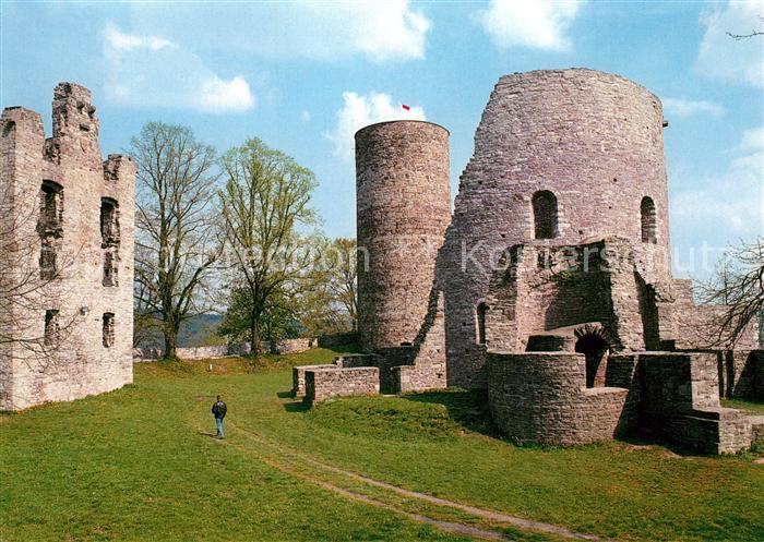 Helmarshausen Krukenburg 13. Jhdt. Burgruine