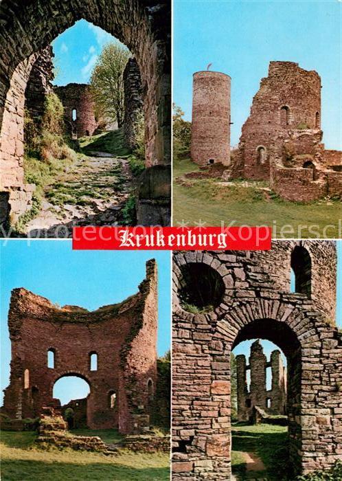Helmarshausen Krukenburg Burgruine Weserbergland