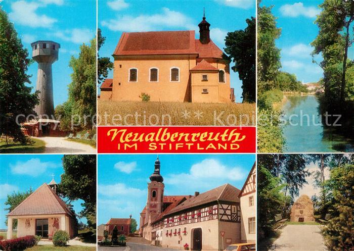 Neualbenreuth Grenzlandturm Kirche Kapelle Gedenkstein Landschaft Natur