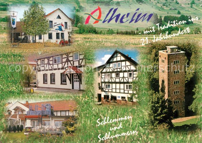 Alheim Gasthaus Am Gaensemarkt Landgasthaus Pension Alheimer Turm