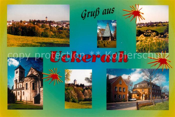 Uckerath Landschaftspanorama Kirche Hauptstrasse