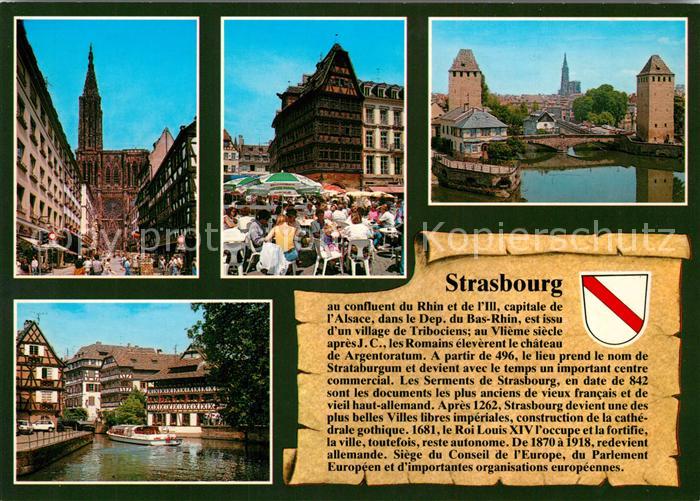 Strasbourg Alsace Cathedrale Maison Kammerzell Ponts couverts La Petite France H