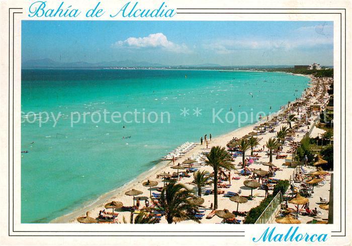 Bahia de Alcudia Imagenes de Baleares Strand Kueste