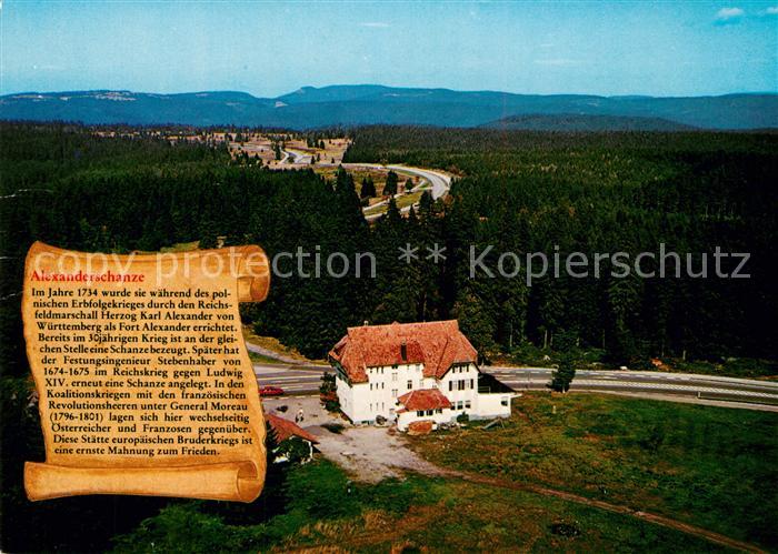 Kniebis Freudenstadt Alexanderschanze Hoehenhotel Wintersportplatz Schwarzwald F