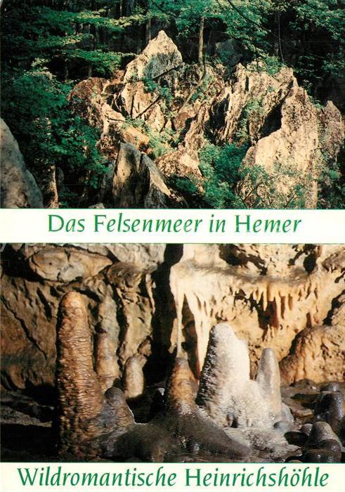 Hemer Felsenmeer Heinrichshoehle