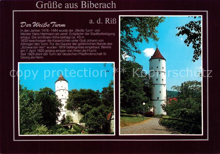 Biberach Riss Der Weisse Turm auf dem Gibelberg