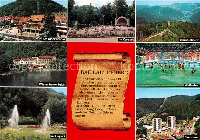 Bad Lauterberg Am Glockenspiel Kurpark Bismarckturm Wellenbad Hotels Wiesenbeker