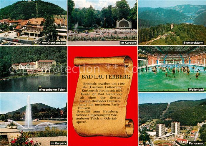 Bad Lauterberg Am Glockenspiel Kurpark Bismarckturm Wellenbad Hotels Wiesenbeker