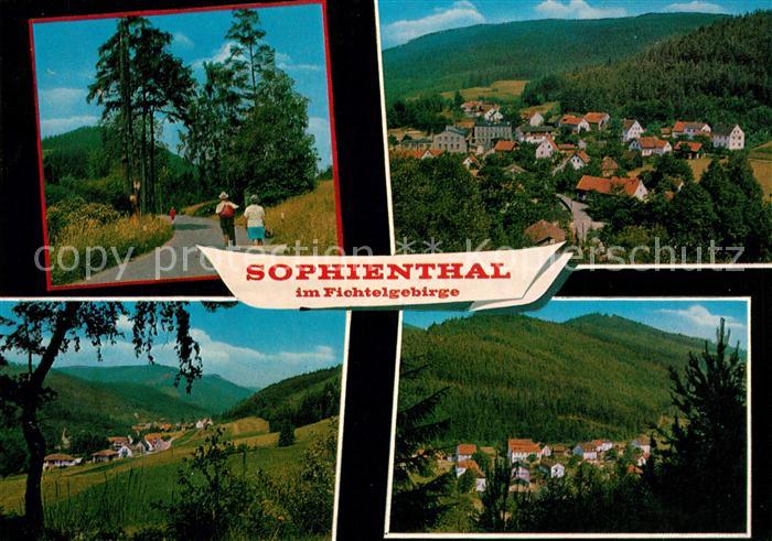 Sophienthal Oberfranken Landschaftspanorama Fichtelgebirge Wandern