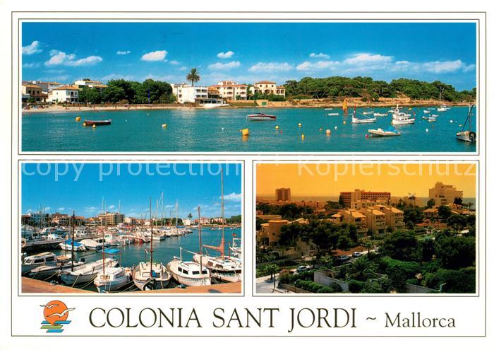 Colonia Sant Jordi Hafen Panorama