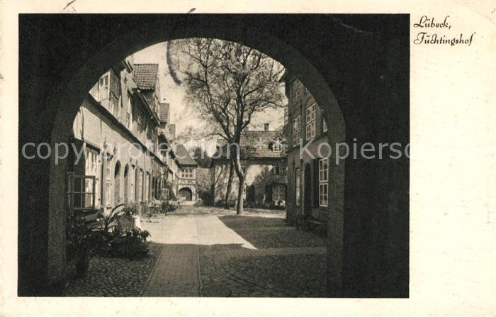 Luebeck Fuechtingshof Torbogen