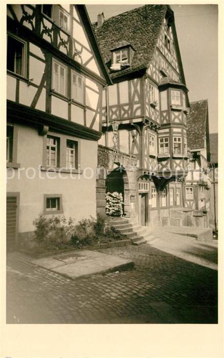Miltenberg Main Altstadt Fachwerkhaeuser