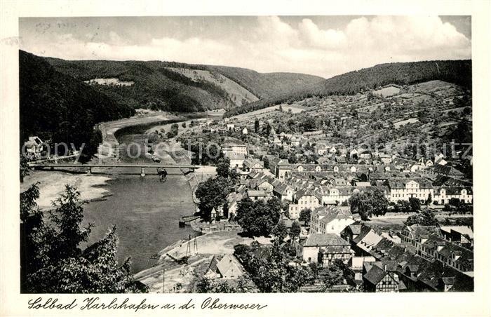 Bad Karlshafen Panorama mit Oberweser