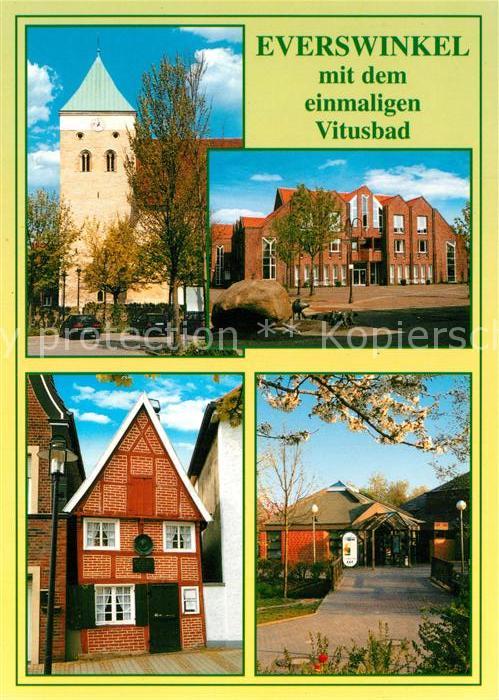 Everswinkel Kirche Rathaus Altes Haus Vitusbad