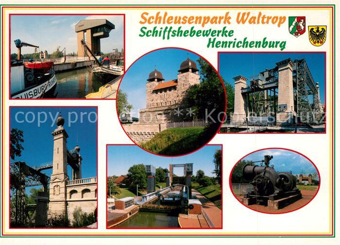 Waltrop Recklinghausen NRW Schleusenpark Schiffshebewerke Henrichenburg