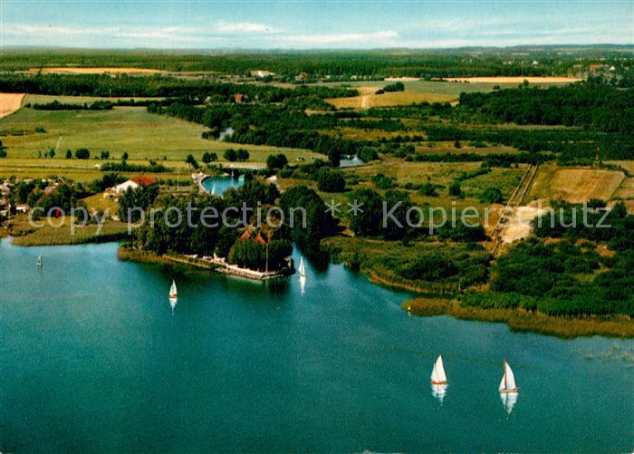 Gross Groenau Faehrhaus Rothenhusen 16. Jhdt. Fliegeraufnahme