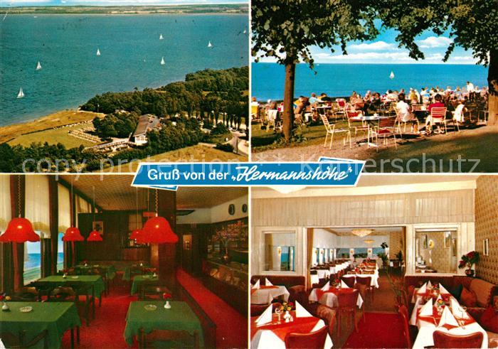 Travemuende Ostseebad Restaurant Cafe Hermannshoehe Meerblick Fliegeraufnahme