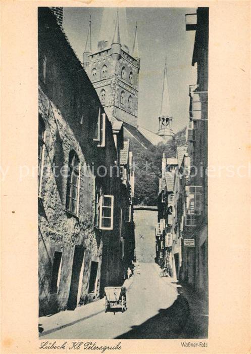 Luebeck Kleine Petersgrube Altstadt