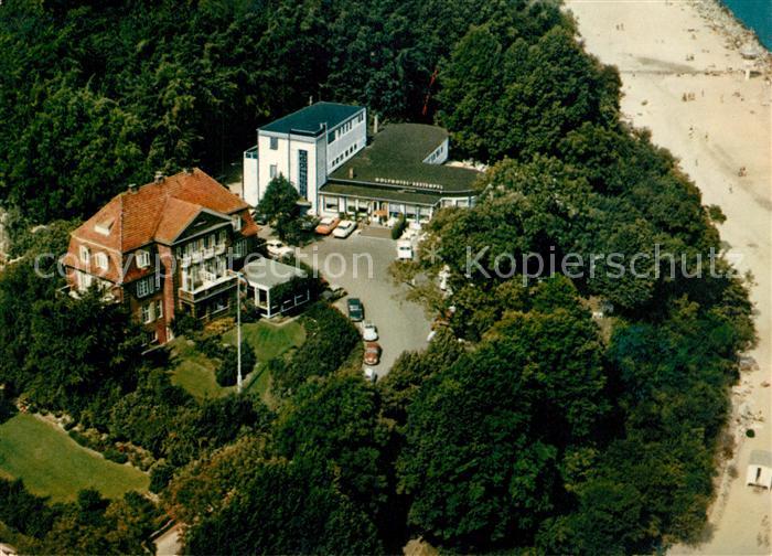 Travemuende Ostseebad Golfhotel Seetempel Fliegeraufnahme