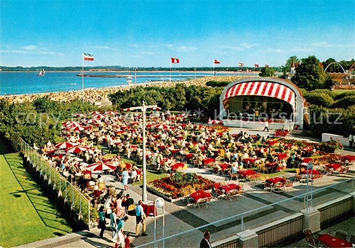 Travemuende Ostseebad Casino Garten Konzertpavillon