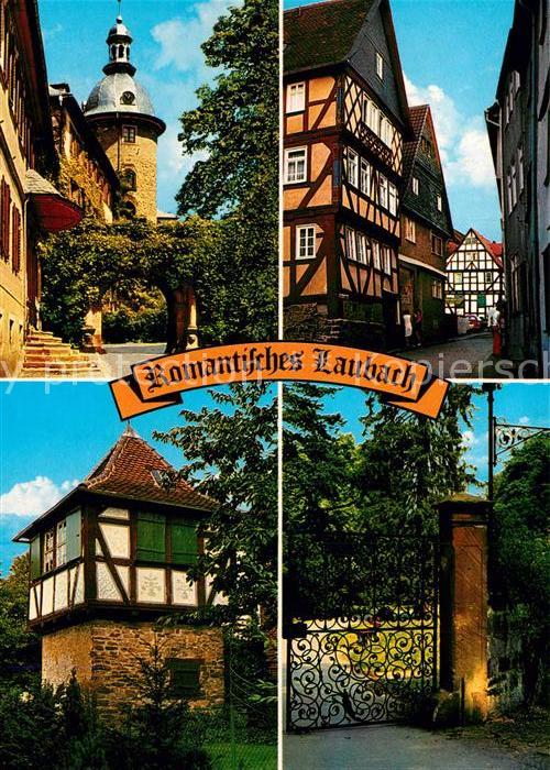 Laubach Hessen Schloss Eingang Tor Graefliches Amtshaus Obere Langgasse Altstadt