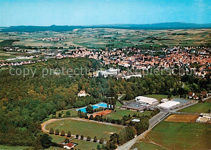 Lauterbach Hessen Luftkurort Fliegeraufnahme