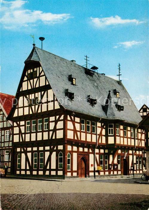 Schotten Hessen Rathaus Fachwerkhaus Luftkurort Naturpark Hoher Vogelsberg