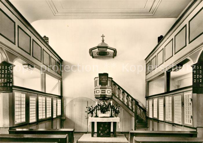 Schwebda Werra Evangelische Kirche Innenansicht