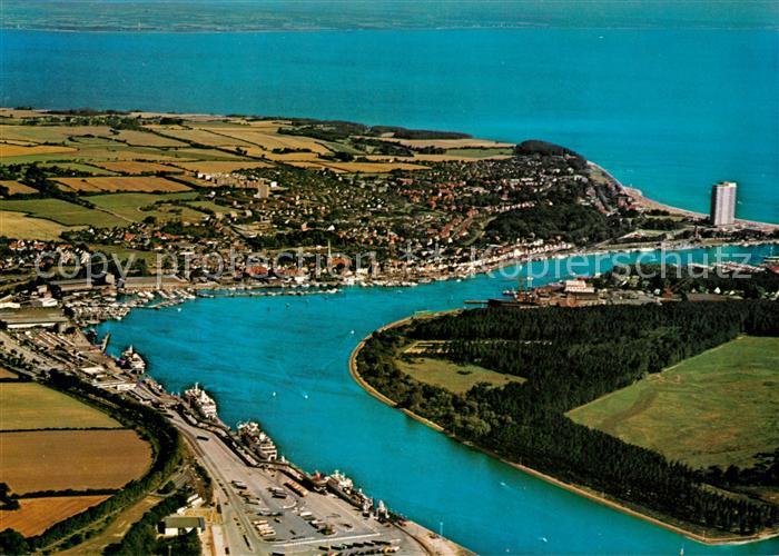 Travemuende Ostseebad Fliegeraufnahme