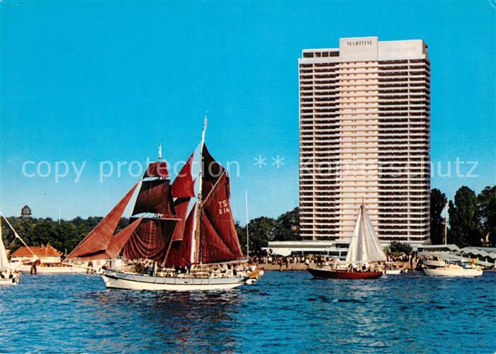 Travemuende Ostseebad Hotel Maritim Segelschiff