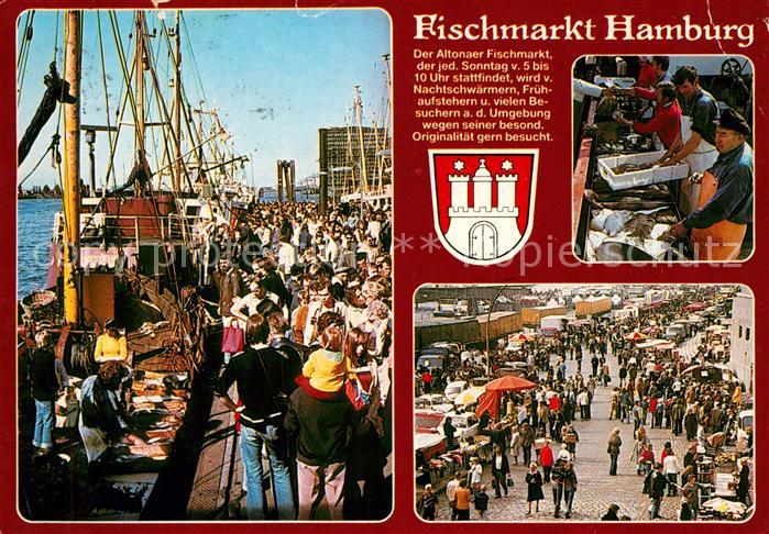 Hamburg Altonaer Fischmarkt