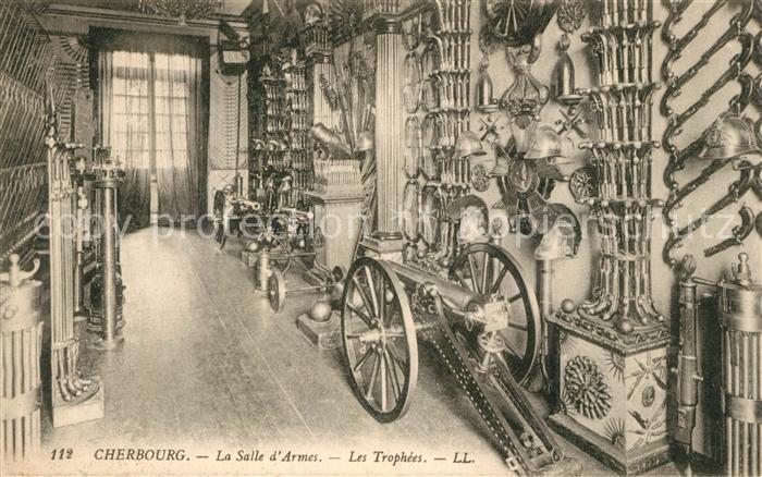 Cherbourg La Salle Armes Les Trophees