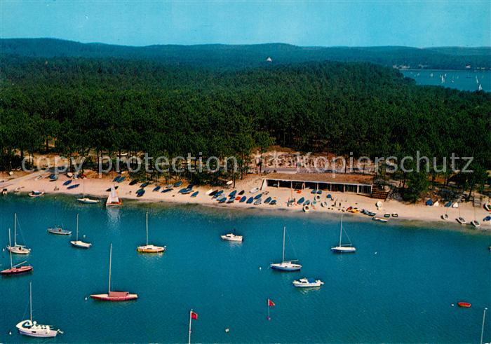 Carcans Maubuisson Fliegeraufnahme Club de voiles de Bordeaux