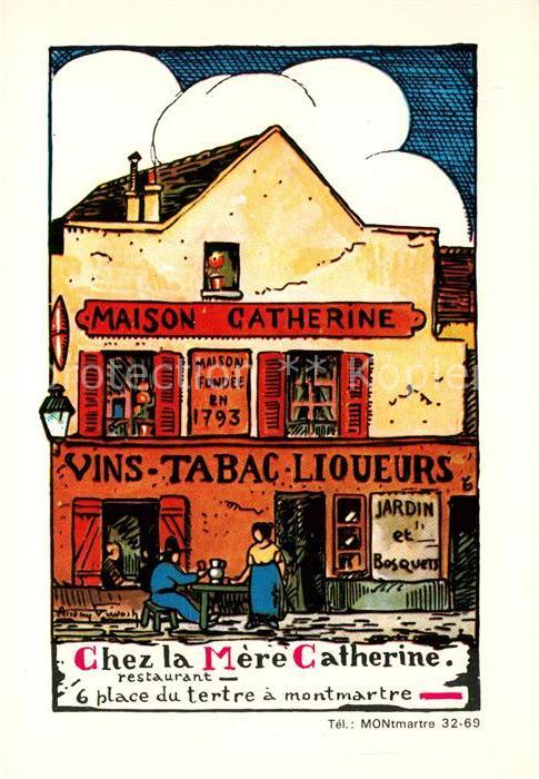 Montmartre Paris Restaurant Chez la Mere Catherine