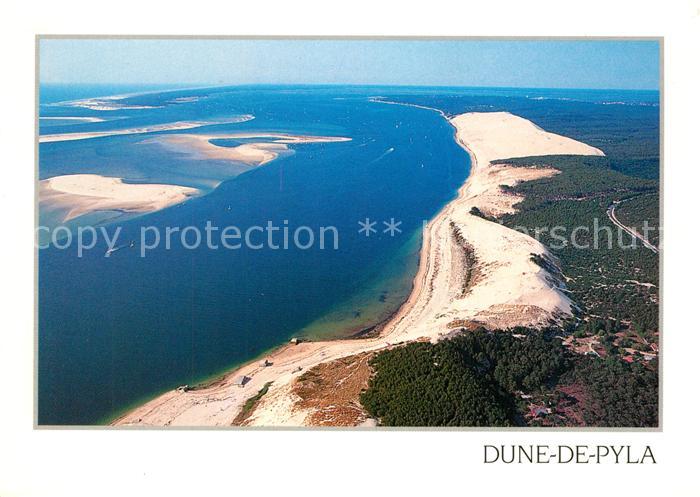 Dune du Pyla Fliegeraufnahme Duenen