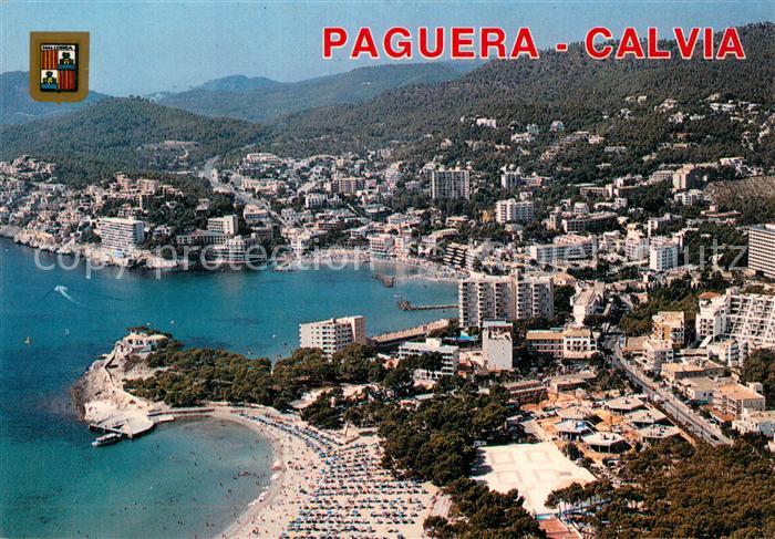 Paguera Mallorca Islas Baleares Calvia Fliegeraufnahme