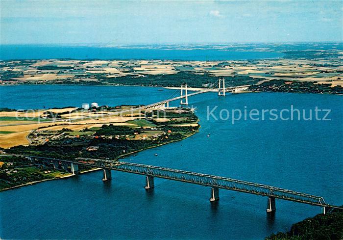 Lillebaeltsbroen Fliegeraufnahme Bruecke