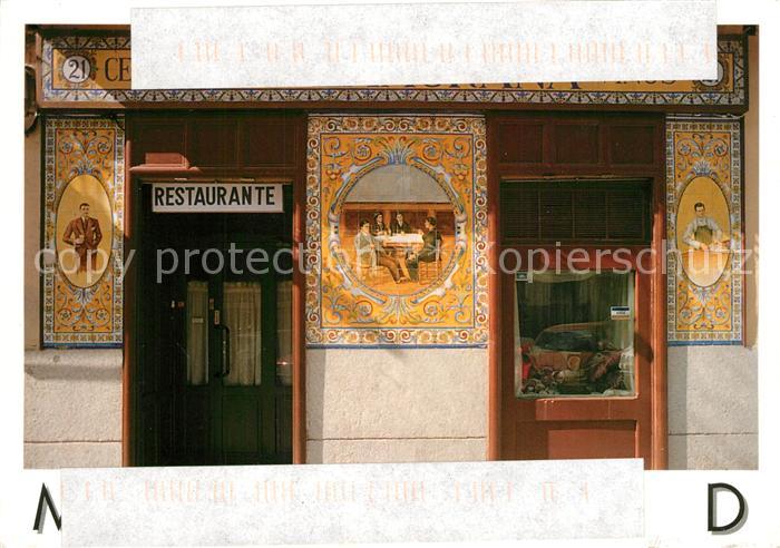 Madrid Spain Restaurante La Zamorana