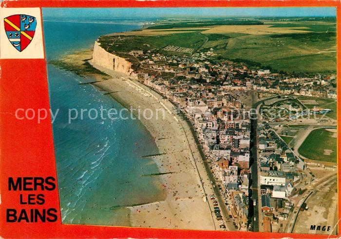 Mers-les-Bains Fliegeraufnahme