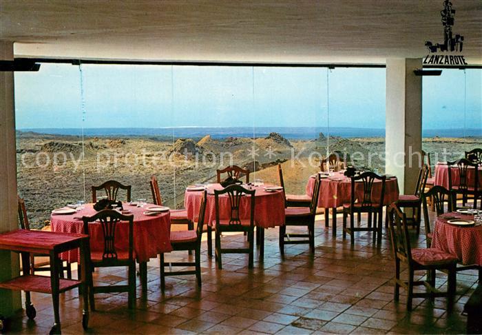 Lanzarote Kanarische Inseln Restaurant El Diablo