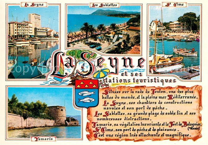 La Seyne-sur-Mer Strand Hafen Tamaris