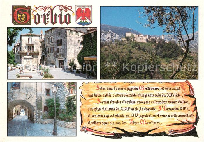 Gorbio Panorama Stadtansichten Chronik