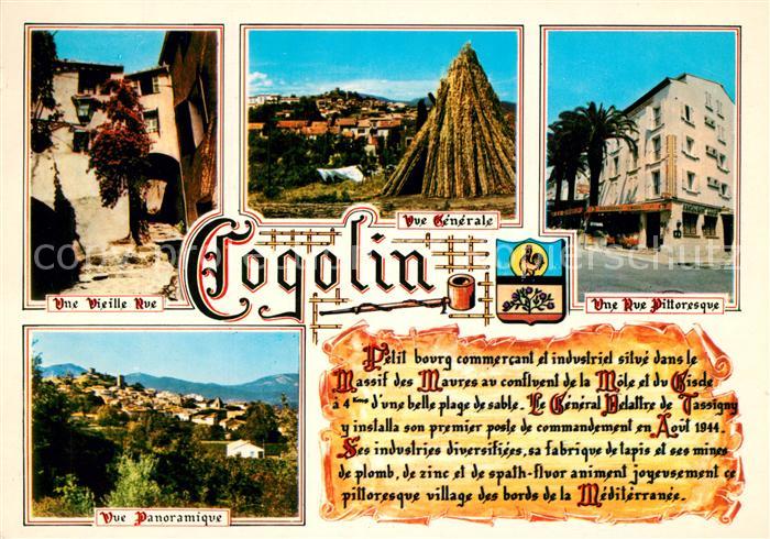 Cogolin Panorama Stadtansichten Chronik