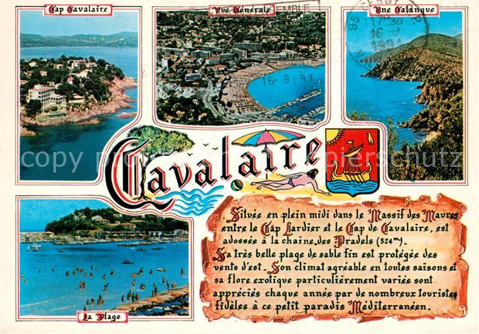Cavalaire-sur-Mer Cap Cavalaire Panoramen Strand Chronik