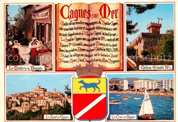 Cagnes-sur-Mer Moutee de la Bourgade Chateau Grimaldi