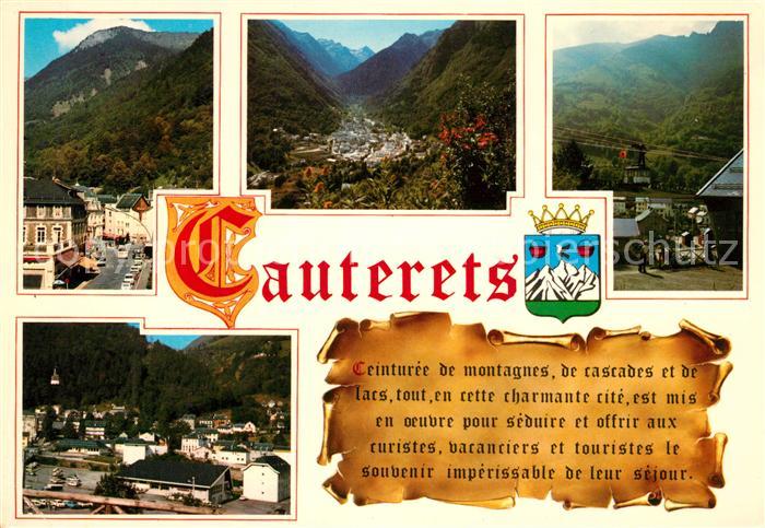 Cauterets Stadtansicht Panoramen Chronik