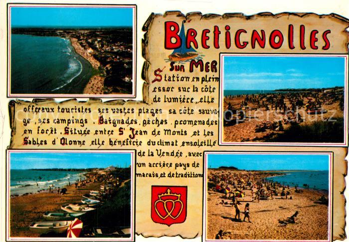 Bretignolles-sur-Mer Fliegeraufnahme Strand